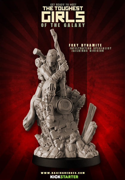 Foxy Dynamite, Infiltration Specialist (JB)