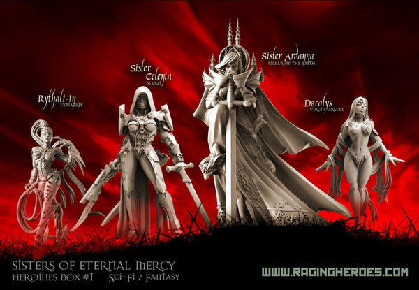 Heroines Box Soeurs 1 (F/SF)