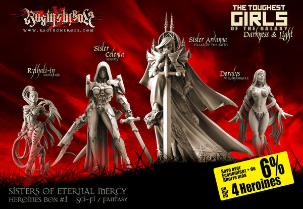 Heroines Box Soeurs 1 (F/SF)