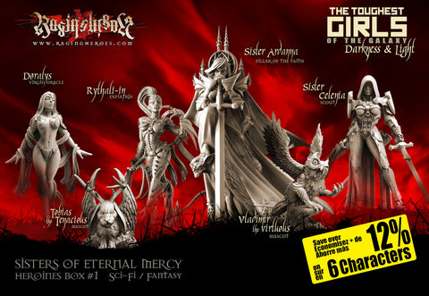 Heroines Box Soeurs 1 (F/SF)