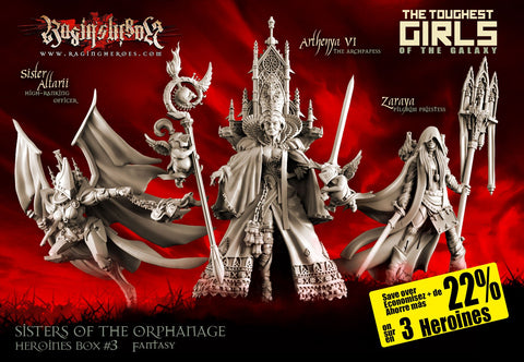 Heroines Box Soeurs  3 (Fantasy)