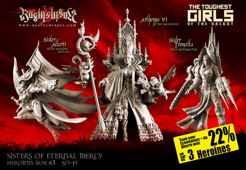 Heroines Box Soeurs  3 (SF)