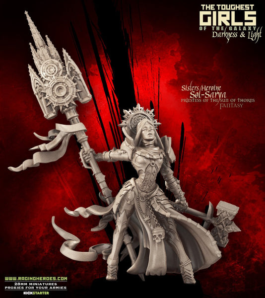 Sol-Sarya, Prêtresse du Soleil d'épines (Soeurs – FANTASY)