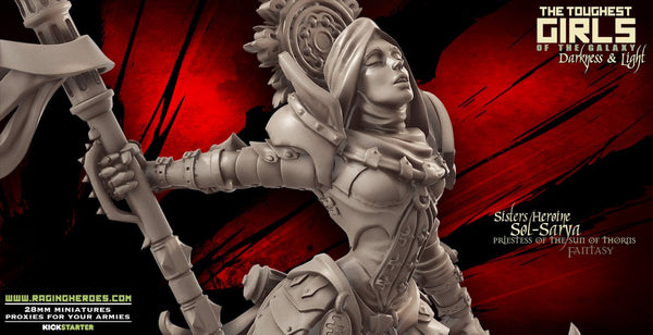 Sol-Sarya, Prêtresse du Soleil d'épines (Soeurs – FANTASY)