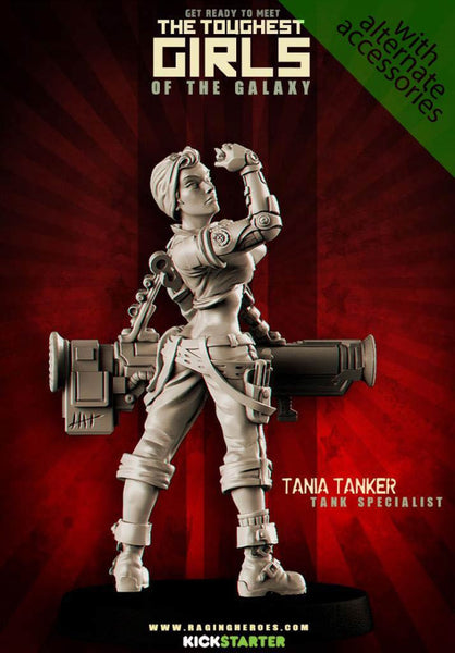 Tania Tanker, Tank Specialist (JB)