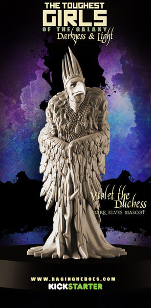 Violet (Mascotte des Elfes Noirs - F/SF)