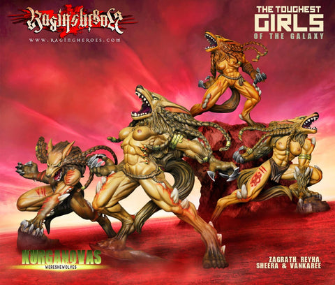 WereSheWolves BOX de 4 (KST)