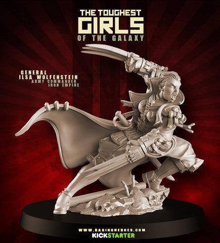 General Ilsa Wolfenstein, Army Commander (IE)