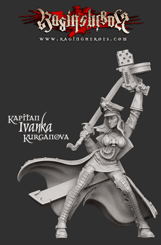 Kapitan Ivanka Kurganova (28mm)