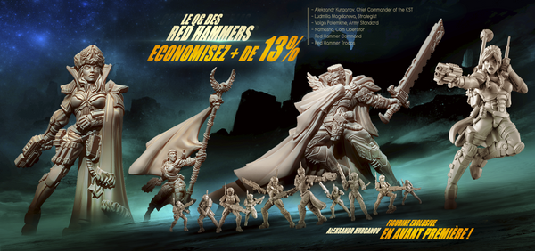 WINTER PACK  Kurganova :  Le Q.G des Red Hammers